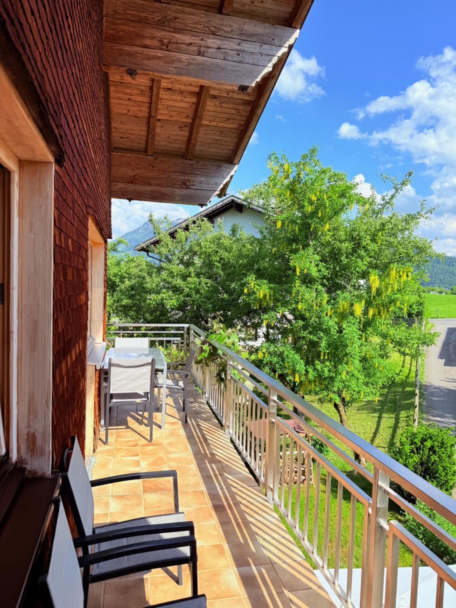 Wiesen Appartment Schwarzenberg im Bregenzerwald Exteriör bild