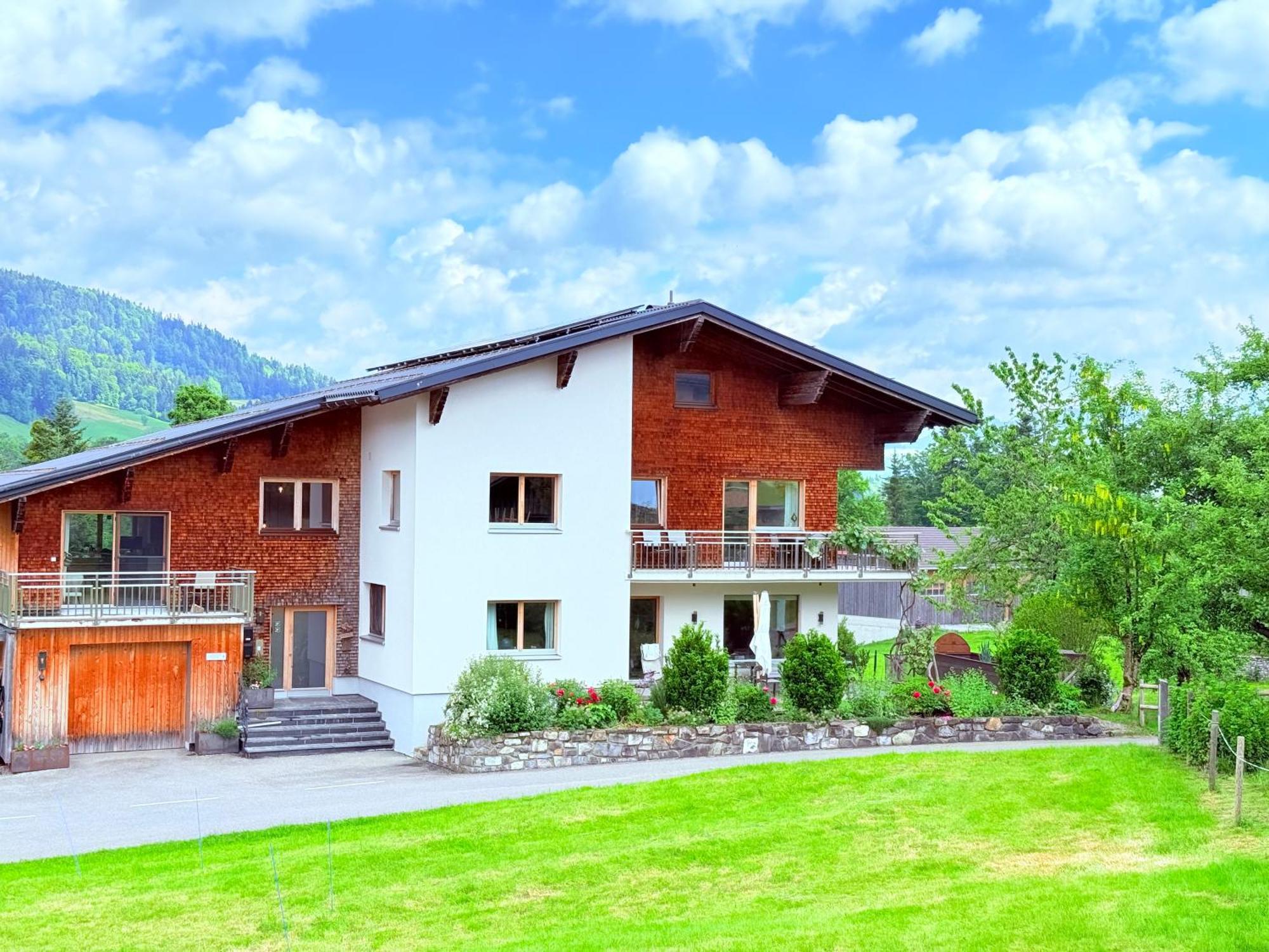 Wiesen Appartment Schwarzenberg im Bregenzerwald Exteriör bild